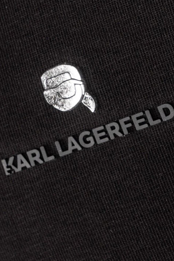 ΜΠΛΟΥΖΑ T-SHIRT KARL LAGERFELD - 990 ΜΑΥΡΟ
